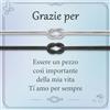 J.Fée 2PCS Bracciale Amicizia Maestra Bracciali Donna Bracciali Coppia Argento 925, Nodo Bracciale Donna Oro Jewellery, Fidanzato Regalo Maestre Fine Anno Mamma Regalo Migliore Amica.Nero-Argento