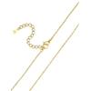 Suplight Collana Donna Oro a Catenina Rolò Sottile 1,4mm Catenina Oro Donna Lunghezza 41cm Collana da Donne Sottile per Ricambio Ciondolo Catena Scintillante Regalo per Compleanno