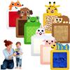 Vicloon 8 Tappetini Sensoriali per Bambini, Tappetino da Gioco con Piastrelle Testurizzate per Bambini Autistici, Giocattoli per Esigenze Speciali per Gioco Tattile/Sollievo Dall'ansia