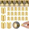 AUAUY 22pz Mini Luce LED a Batteria, Bianco Caldo, LED Decor per Modello