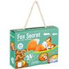 Baroni Toys Puzzle per Bambini, Gioco Educativo e Divertente in Cartone per Bambini 3+, Puzzle da 24 Pezzi, Idea Regalo, 44x31 cm, Volpe