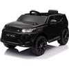 Baroni Toys Macchina Elettrica per Bambini Land Rover Range Rover Baby car Elettrica Full Optional Nera, Auto Telecomandata con Sedile e Porte Apribili, Doppio Motore 12V, Carico fino a 25 Kg