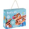 Baroni Toys Puzzle per Bambini, Gioco Educativo e Divertente in Cartone per Bambini 4+, Puzzle da 72 Pezzi, Idea Regalo, 90x60 cm, Arca di Noè