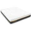 Ferlex - Materasso matrimoniale 135x190 in memory foam | Altezza 24 cm | Multistrato | Alta rigidità | Copertura lavabile