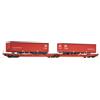 ROCO 6600168 CARRO A DOPPIA TASCA ARTICOLATO T3000e DB AG