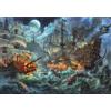 CLEMENTONI Puzzle Battaglia dei Pirati 1000 pezzi