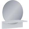 VICCO Specchio bagno Vicco Elyra Bianco 40 x 47.5 cm con ripiano, Model 58383