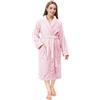 NY Threads Soffice Vestaglia Donna Invernale Pile Morbido Accappatoio Collo a Scialle
