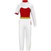 CR ROLECOS Nova Zombies 4 Costume per adulti Nove Shool Uniforme Cheerleading Costume Halloween Dress Up Top Shirt Pants Set 3 pezzi M