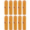 PACKOVE 10 Pezzi Di Ricambio Perline Coda Ombrello Pieghevole 3.2Mm Perline Coda Ombrello In Legno Coperture Ossee Componenti Ossa Ombrello Per Riparazione Parti Ombrellone Pioggia
