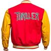 MERCH ATTIRE Thriller MJ Giacca Letterman Bomber da Baseball da Concerto Cosplay Costume per Halloween
