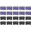BATHVEVE Reggiseno Monouso da Donna Senza Spalline Non Tessuto Set da 20 Pezzi Blu e Nero Intimo Traspirante per Sauna Spa e Viaggi