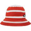 KARL LAGERFELD JEANS Donne Stripes Knitted Hat Granatina/Strisce Bianche Ew One size