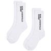 KARL LAGERFELD JEANS Uomo Essential Logo Socks Set (2 Pack) Bianco One size