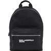 Karl Lagerfeld Jeans Uomo Essential Grainy Pu Back Pack Black One size