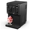 Klarstein Sweet Sundae - Gelatiera 3 in 1, Macchina per Gelato, Frullati & Smoothie, Erogatore, Serbatoio: 1,5L, Display Touch, Modalità Keep Cool, Pulizia Automatica, Nero
