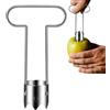 Generico Togli torsolo e semi - Strumento per rimuovere il torsolo 'ananas - Snocciolatore per frutta e verdura,Attrezzo da cucina per ananas, peperoni, zucchine, melanzane, pomodori,per Cucina,