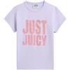 Juicy Couture Hilton T-Shirt, Lilla Pastello, M Donna
