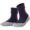 FALKE Cosyshoe W Hp lana con suola in gomma 1 paio, Calze da casa Donna, Rosso Wineberry 8761, 39-40