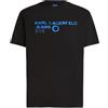 Karl Lagerfeld Jeans Uomo Regular Eclipse Logo T-Shirt