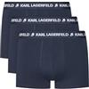 Karl Lagerfeld Uomo Logo Trunk Set (3 Pack) Navy L