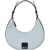 Karl Lagerfeld Jeans Donna Box Logo Sm Halfmoon Shb Light Blue One size