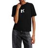 KARL LAGERFELD JEANS Donne K/Logo Regular Short Sleeve T-Shirt Nero S