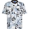 KARL LAGERFELD JEANS Uomo Relaxed all Over Print T-Shirt