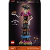 LEGO Ideas La Catrina 21372 | Set per adulti, kit di modellismo, action figura di scheletro con fiori finti e farfalle monarca, idea regalo, 1212 pezzi