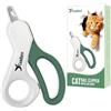 Candure Tagliaunghie Per Gatti Con Luce LED, In Acciaio Inox, Per Gatti, Conigli, Porcellini D'India, Uccelli, Gattini, Cuccioli E Piccoli Animali, Tagliaunghie Per Animali Domestici e Professionali