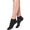 Golden Lady 9 PAIA CALZINI COTONE BORDO COMFORT, NERO, TG. UNICA
