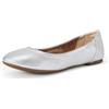 Amazon Essentials Ballerine Belice da donna, argento, 38