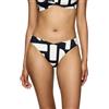 Triumph Summer Allure Brazil Bikini Bottom, White-Dark Combination, 52 Donna