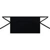 MISEMIYA - Grembiule corto con tasca 40 mm x 70 mm Grembiule cucina grembiule donna casa Ripristino panetteria Rif. 860, Nero