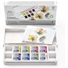 Winsor & Newton WN CWC Set tascabile 8 Mezzi Godet - Floreale