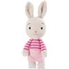 NICI Coniglietto di Peluche 15 cm - Giocattoli a Forma di Coniglio per Bambine, Bambini e Neonati - Morbido Animale Imbottito per i Giochi e le Coccole - Animali di Peluche da Collezionare
