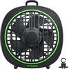 VIVOSUN AeroWave D4 Ventilatore Grow a Clip 10 cm con Gancio, 3 Velocità, Flusso d'Aria Potente e Silenzioso, Angolo Regolabile per Idroponica e Raffreddamento, 1 Pezzi