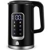 FOR ME ForMe Bollitore Elettrico In Acciaio Inox 1,7 L Temperatura Regolabile da 40-100 C I Funzione di Mantenimento Caldo LED Display Digitale della Temperatura I Arresto Automatico I Teiera Senza BPA