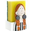Baroni Home PortaSpugna Cucina Lavello, Porta Spugna Lavandino Cucina, Spugna Lavapiatti Inclusa, Pop Girl, 7,5x5,5x12cm