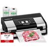 FRESKO Automatica Macchina Sottovuoto Alimenti,140 Watt, AutoMax V8