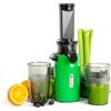 Ventray Ginnie Estrattore Frutta e Verdura - Slow Juicer 60 Giri/Min- Estrattore di Succo con Funzione di Masticazione Inversa, Facile da Pulire, Senza BPA, Cold Press, Spremiagrumi Elettrico, Verde