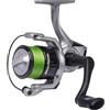 Abu Garcia Max X con lenza pre-salata Mulinello da spinning, Attrezzatura per la pesca d'acqua dolce e salata leggera, Luccioperca e lucioperca, Leggera, ambidestro, Mulinello 3000, grigio e nero
