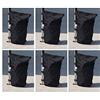 Kronenburg Set di 6 pesi per gazebo di colore nero, riempibili con sabbia, ghiaia, ecc. Volume di riempimento per pezzo circa 13 kg, sicurezza aggiuntiva per tenda da giardino