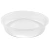 Generic Vassoio per mangiatoia per uccelli, rotonda, robusta con bordo rialzato e design resistente alle intemperie per passeri, fringuelli, inseparabili, , cortile, balcone, terrazza