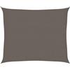vidaXL Vela Parasole 160 g/m² Antracite 2,5x3 m in HDPE
