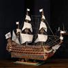 OcCre Soleil Royal Kit Modellino Nave Museo In Legno 1/70 Edizione Limitata