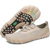 SAGUARO Scarpe da Scoglio Mare Donna Uomo Asciugatura Rapida Scarpette da Scoglio Antiscivolo Scarpe da Spiaggia per Acqua Immersione Nuoto Surf Vela Canottaggio Cachi Chiaro,Gr.39