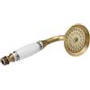 YXINAER Soffione Doccia Shower Heads | Antique Brass Bathroom Hand Held Sprayer Head Rainfall Faucet(Antique-Pattern)