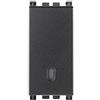 Vimar 0R19013 Arké invertitore illuminabile, 1 modulo, 1P 16AX, grigio