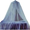 MARBER Tenda a baldacchino rotonda con luce per bambini bianchi Zanzariera con stelle incandescenti fai da te adatta a ragazzi, ragazze, lettino per bambini